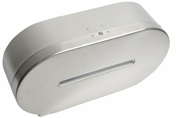 2513 Twin 9 Inch Roll Toilet Paper Dispenser - Image 3