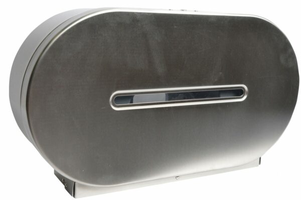 2513 Twin 9 Inch Roll Toilet Paper Dispenser - Image 2