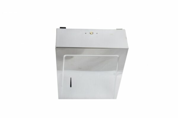 2526 Chrome Metal Multi Fold C Fold Paper Towel Dispenser - Image 4