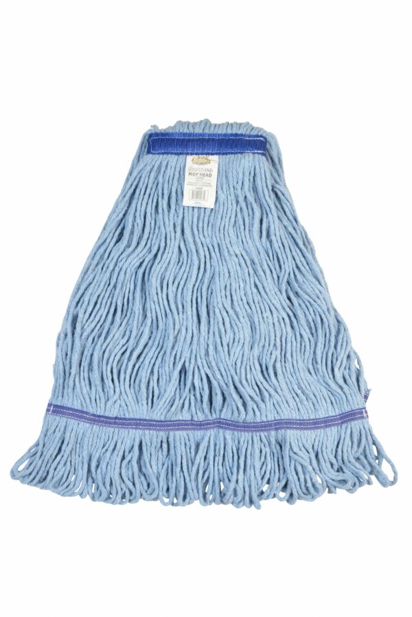 LARGE LOOPED END BLUE BLENDED MOP HEAD 12/CASE