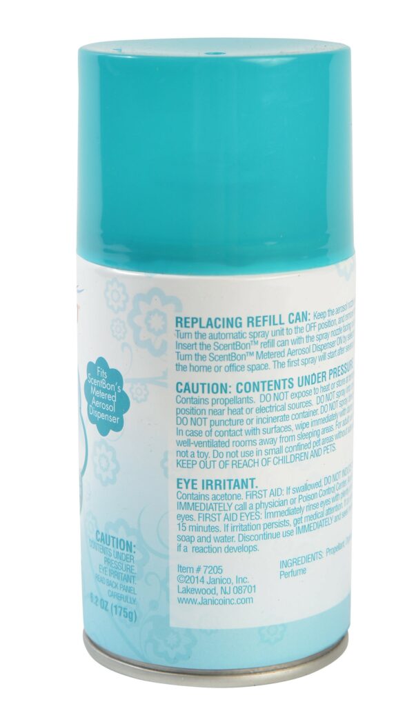 7205 Ocean Air Freshener Refill Metered Aerosol Can - Pack of 12 - Image 2