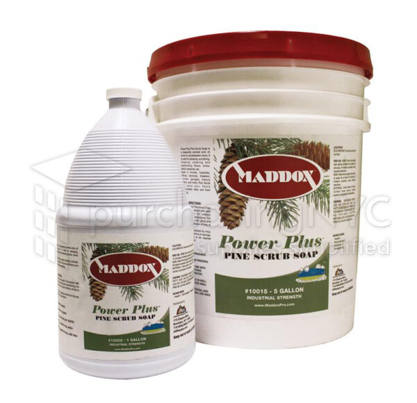 Power Plus Pine Scrub Soap Maddox 55 Gal.